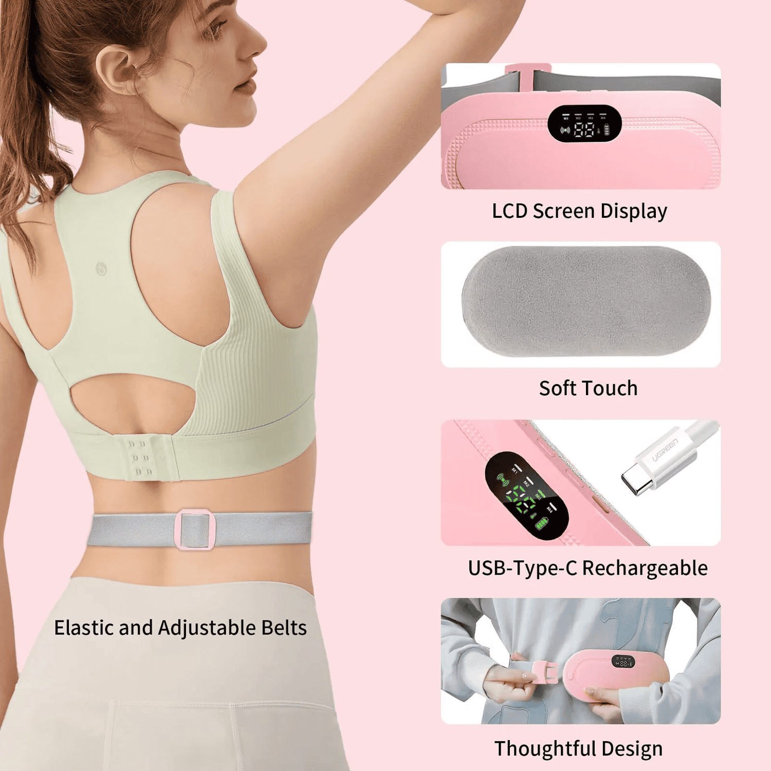 Period Cramps Relief Belt